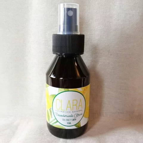 Desodorante Cítrico - Tea tree y Limón