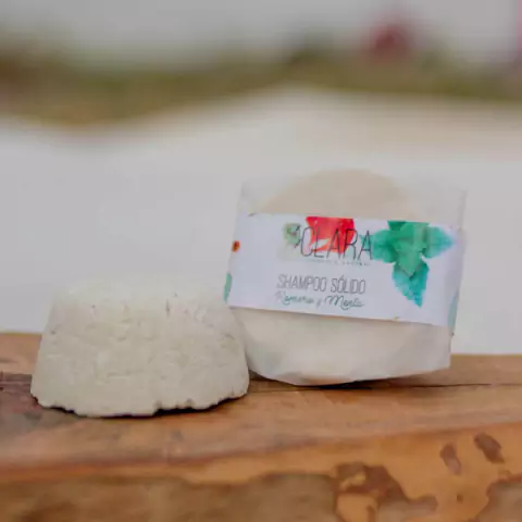 Shampoo Solido Menta y Romero