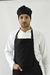Delantal Pechera Negro - comprar online