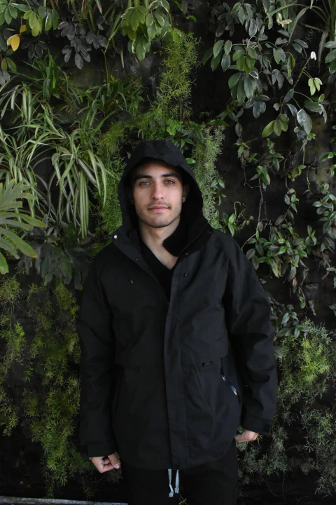 Campera Dos en Uno Negro