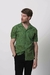 Camisa Suelta Lino Estampado Hojas - tienda online