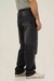 Jogger Relax Negro Con Elastico En Cintura en internet