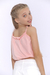 Top Fruncido De Jersey Jaspeado - comprar online
