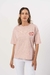 Remera De Jersey Oversize Ruby Lips Beso