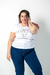 Remera De Jersey T.Esp Cuello Reeb Con Estampa en internet