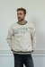 Buzo De Friza Oversize Con Tiras Tejidas - comprar online