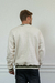 Buzo De Friza Oversize Con Tiras Tejidas - Gabuccimayorista.com.ar