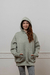 Buzo Canguro Oversize Frizado Con Estampa - comprar online