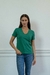 Remera De Algodon Con Lycra Escote V - Gabuccimayorista.com.ar