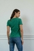 Remera De Algodon Con Lycra Escote V - tienda online