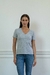 Imagen de Remera De Algodon Con Lycra Escote V