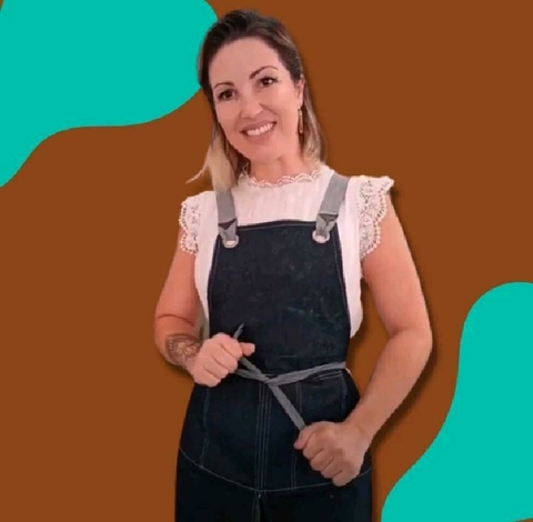 Avental jeans- Linha Nani Magalhães 061