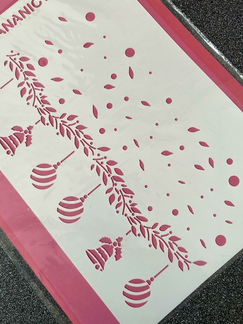 Stencil para confeitaria n° 088 - Linha Nani Magalhães