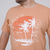 Camiseta Plus Size 100% Algodão Californa Beach Laranja na internet