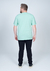 Camiseta Plus Size Malha Relevo Nature Verde Claro - comprar online