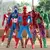 Disney-Homem-Aranha, Hulk, Homem-Ferro bonecos