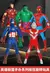 Imagem do Disney-Homem-Aranha, Hulk, Homem-Ferro bonecos