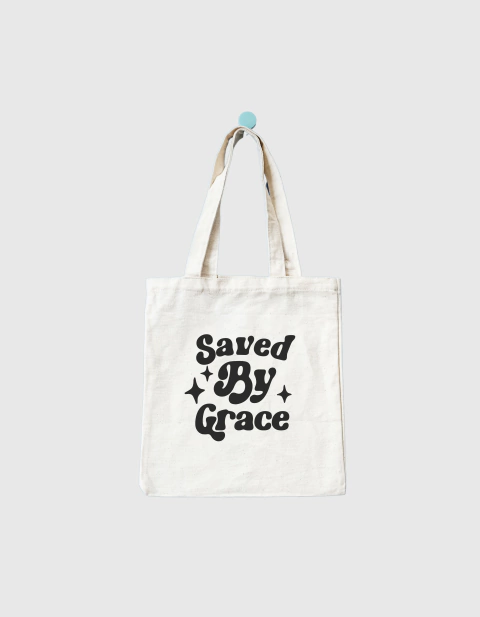 Ecobag Saved By Grace - comprar online