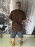 CAMISETA PREMIUM RUA x 444 - MARROM - loja online