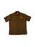 CAMISA WORK SHIRT RUA WEAR PATCH BORDADA - MARROM - comprar online