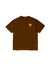 CAMISETA TRASH FLOWER AK MARROM