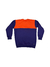 MOLETOM CARECA LARANJA COM ROXO RUAWEAR - comprar online
