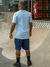 CAMISETA PREMIUM PATCH EMBORACHADO - AZUL BB - loja online