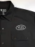 CAMISA WORK SHIRT RUA WEAR PATCH BORDADA - PRETA - Rua Wear