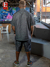 CAMISA WORK SHIRT EDI ROCK x RUA - JEANS PRETO - loja online