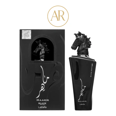 MAAHIR BLACK EDITION LATTAFA EDP 100ML