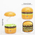 Lampara Hamburguesa - comprar online