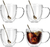 Taza De Vidrio Doble Capa 150Ml