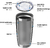 Vaso Acero 600Ml Termico - comprar online