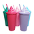 Vaso Tapa Helado Alto Colores Lisos - comprar online