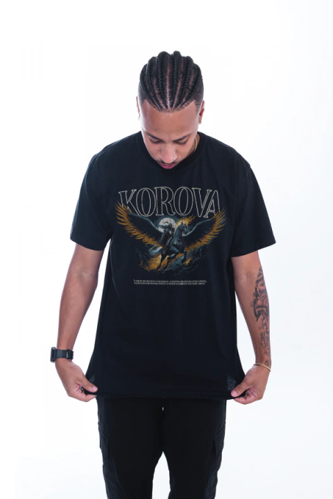 CAMISETA KOROVA VINTONE REBIRTH (LF) PRETA
