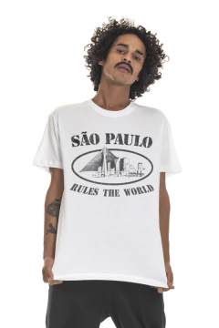 CAMISETA KOROVA SAO PAULO CORTEIZ BRANCA - comprar online
