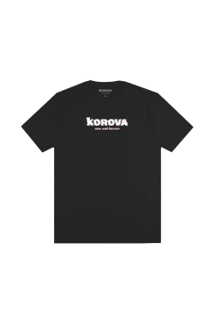 CAMISETA KOROVA GLITCH PRETA