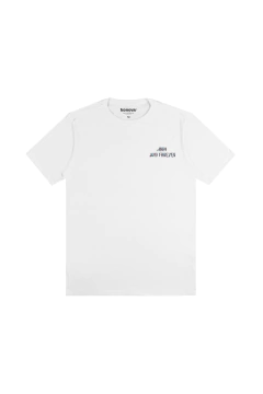 CAMISETA KOROVA NOW AND FOREVER GRAPHIC CHEST/BACK BRANCA