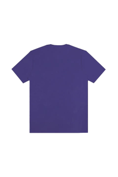 CAMISETA KOROVA REGULAR BASICA UVA ESTONADA - comprar online