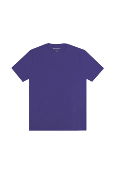 CAMISETA KOROVA REGULAR BASICA UVA ESTONADA