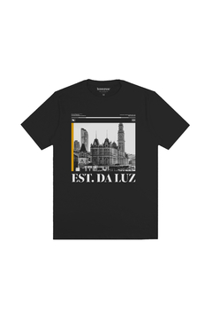 CAMISETA KOROVA SPKRV ESTAÇÃO DA LUZ PRETA - comprar online