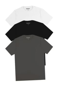 PACK DE 3 CAMISETAS (REGULARES) KOROVA BÁSICA