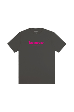 CAMISETA KOROVA REFRESH NOW AND FOREVER CINZA ESTONADO - comprar online