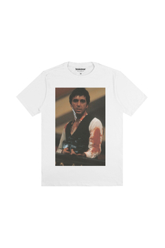 CAMISETA KOROVA MOVIESHOTS SCARFACE BRANCA - comprar online