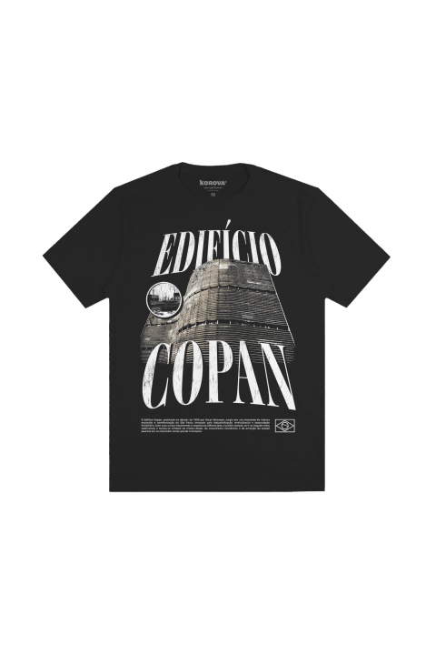 CAMISETA KOROVA VINTONE COPAN PRETO - comprar online