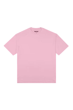 CAMISETA NOVA OVERSIZED KOROVA ROSA CREPE - comprar online