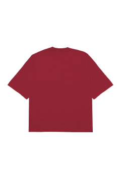 CAMISETA HEAVY BOXY KOROVA VERMELHA - comprar online