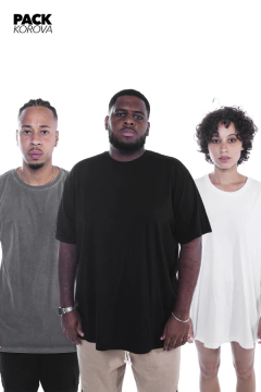 PACK DE 3 CAMISETAS (REGULARES) KOROVA BÁSICA - Korova