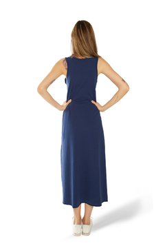 VESTIDO STELLA KOROVA AZUL ESTONADO - Korova