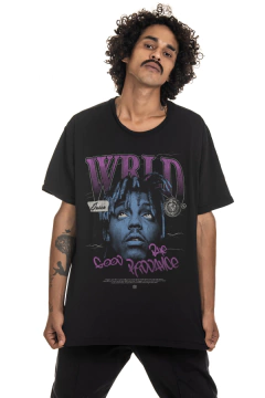 CAMISETA KOROVA VINTONE JUICE WRLD 90S (LF) PRETA